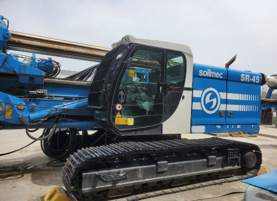 Soilmec SR-45 - Paalujuntta: kuva Soilmec SR-45 - Paalujuntta Soilmec SR-45 - Paalujuntta: kuva Soilmec SR-45 - Paalujuntta