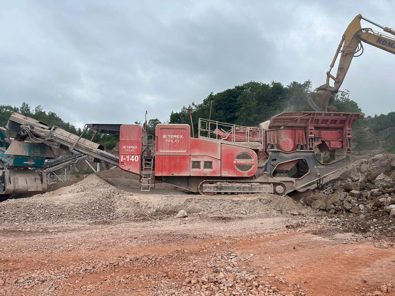 Terex Finlay I-140 - Iskumurskain: kuva Terex Finlay I-140 - Iskumurskain Terex Finlay I-140 - Iskumurskain: kuva Terex Finlay I-140 - Iskumurskain