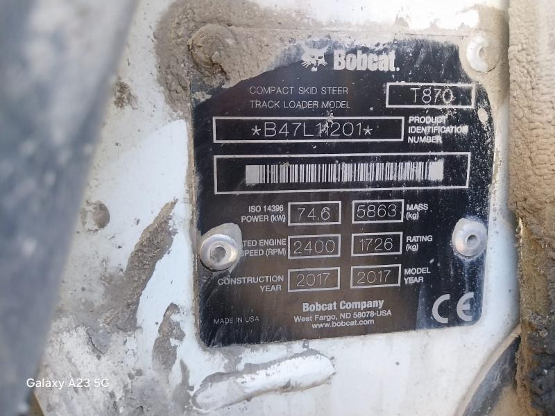 BOBCAT T870 - Liukuohjattu telakuormaaja: kuva BOBCAT T870 - Liukuohjattu telakuormaaja BOBCAT T870 - Liukuohjattu telakuormaaja: kuva BOBCAT T870 - Liukuohjattu telakuormaaja