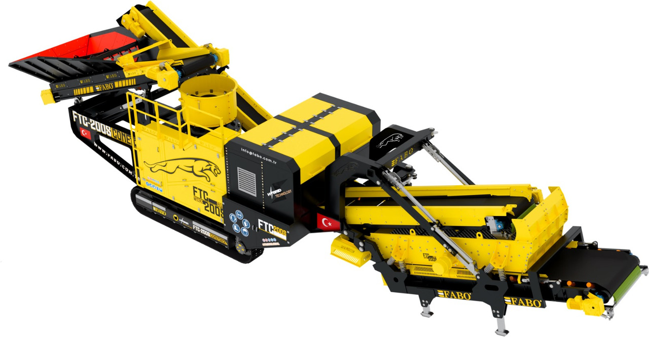 Uusi Mobiilimurskain FABO Mobile crusher: kuva Uusi Mobiilimurskain FABO Mobile crusher Uusi Mobiilimurskain FABO Mobile crusher: kuva Uusi Mobiilimurskain FABO Mobile crusher