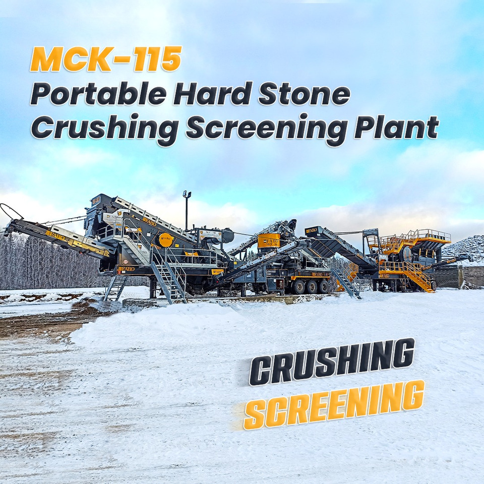 FABO Mobile crusher - Mobiilimurskain: kuva FABO Mobile crusher - Mobiilimurskain FABO Mobile crusher - Mobiilimurskain: kuva FABO Mobile crusher - Mobiilimurskain