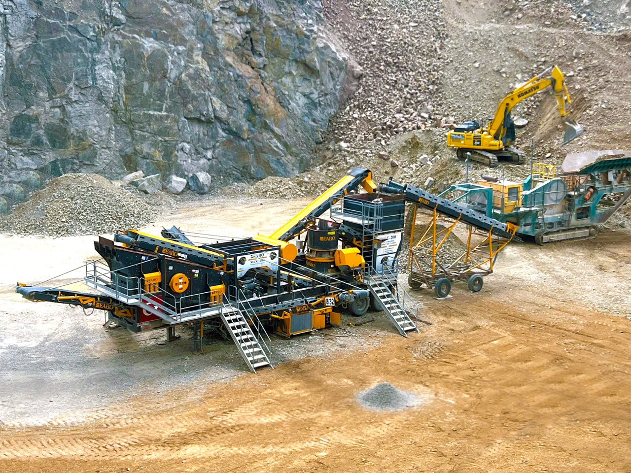 FABO Mobile crusher - Mobiilimurskain: kuva FABO Mobile crusher - Mobiilimurskain FABO Mobile crusher - Mobiilimurskain: kuva FABO Mobile crusher - Mobiilimurskain