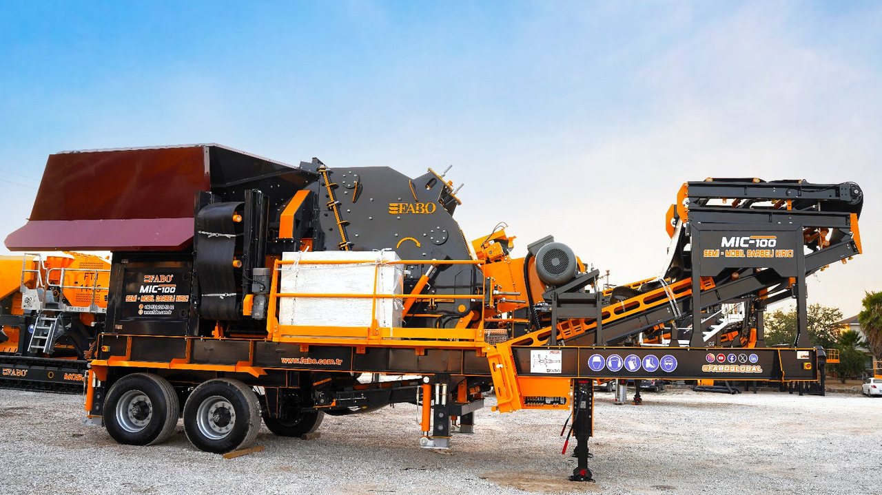 FABO Mobile crusher - Mobiilimurskain: kuva FABO Mobile crusher - Mobiilimurskain FABO Mobile crusher - Mobiilimurskain: kuva FABO Mobile crusher - Mobiilimurskain