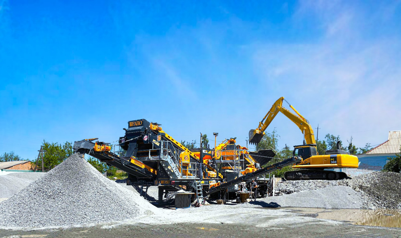 FABO Mobile crusher - Mobiilimurskain: kuva FABO Mobile crusher - Mobiilimurskain FABO Mobile crusher - Mobiilimurskain: kuva FABO Mobile crusher - Mobiilimurskain