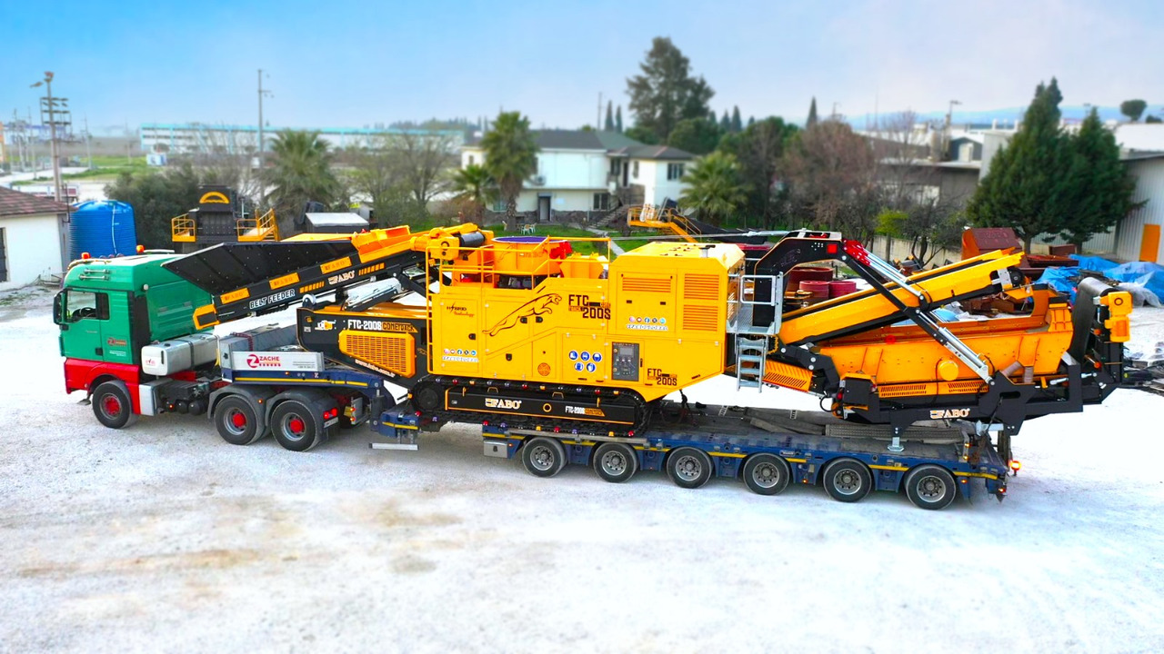 FABO Mobile crusher - Mobiilimurskain: kuva FABO Mobile crusher - Mobiilimurskain FABO Mobile crusher - Mobiilimurskain: kuva FABO Mobile crusher - Mobiilimurskain