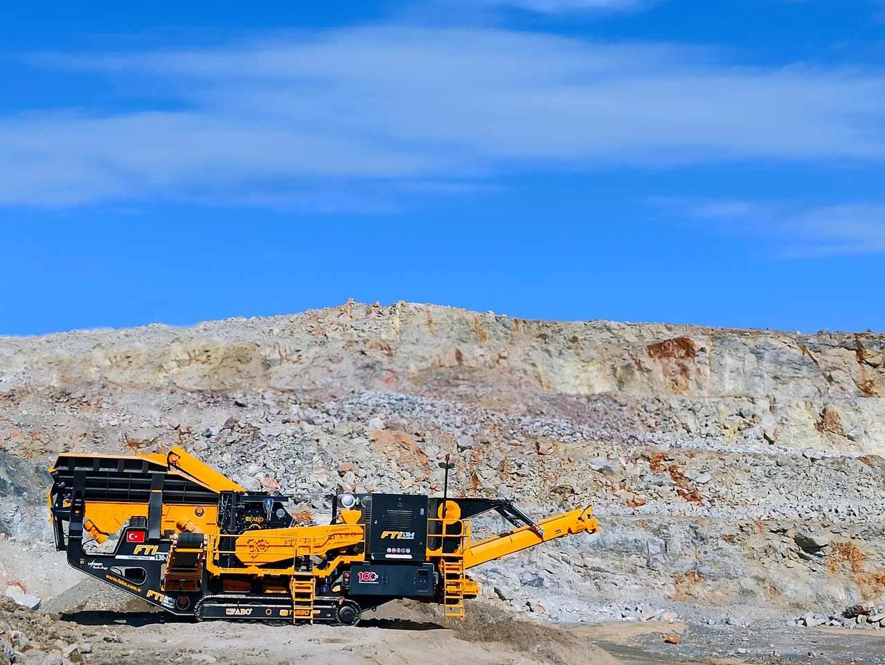 FABO Mobile crusher - Mobiilimurskain: kuva FABO Mobile crusher - Mobiilimurskain FABO Mobile crusher - Mobiilimurskain: kuva FABO Mobile crusher - Mobiilimurskain