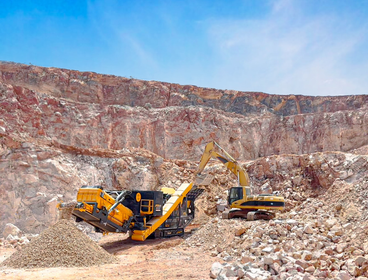 FABO Mobile crusher - Mobiilimurskain: kuva FABO Mobile crusher - Mobiilimurskain FABO Mobile crusher - Mobiilimurskain: kuva FABO Mobile crusher - Mobiilimurskain