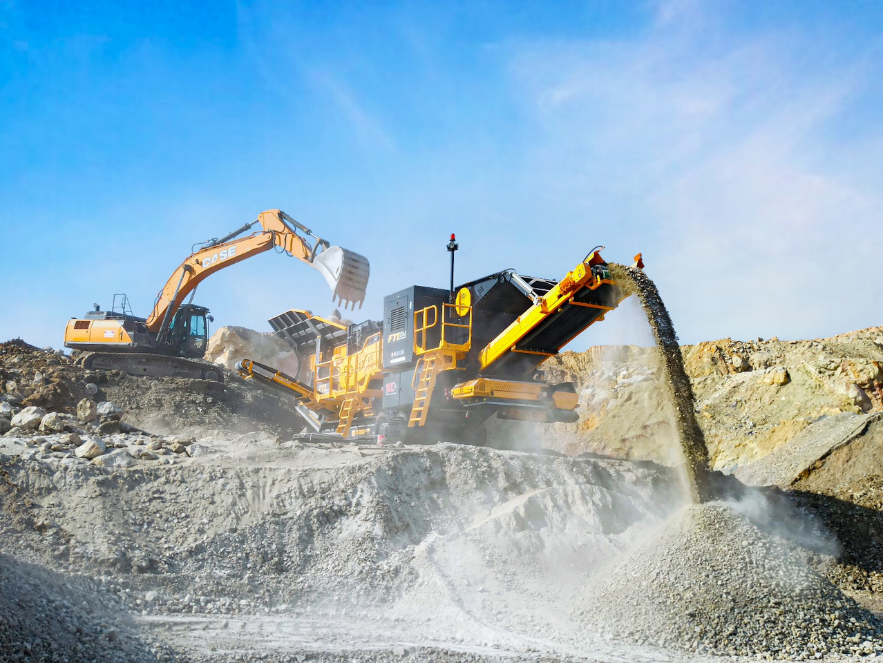 FABO Mobile crusher - Mobiilimurskain: kuva FABO Mobile crusher - Mobiilimurskain FABO Mobile crusher - Mobiilimurskain: kuva FABO Mobile crusher - Mobiilimurskain