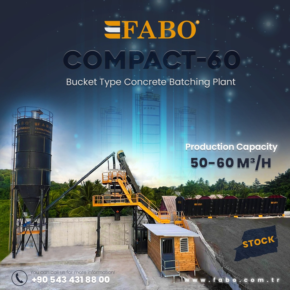 FABO compact concrete plant - Betoniasema: kuva FABO compact concrete plant - Betoniasema FABO compact concrete plant - Betoniasema: kuva FABO compact concrete plant - Betoniasema