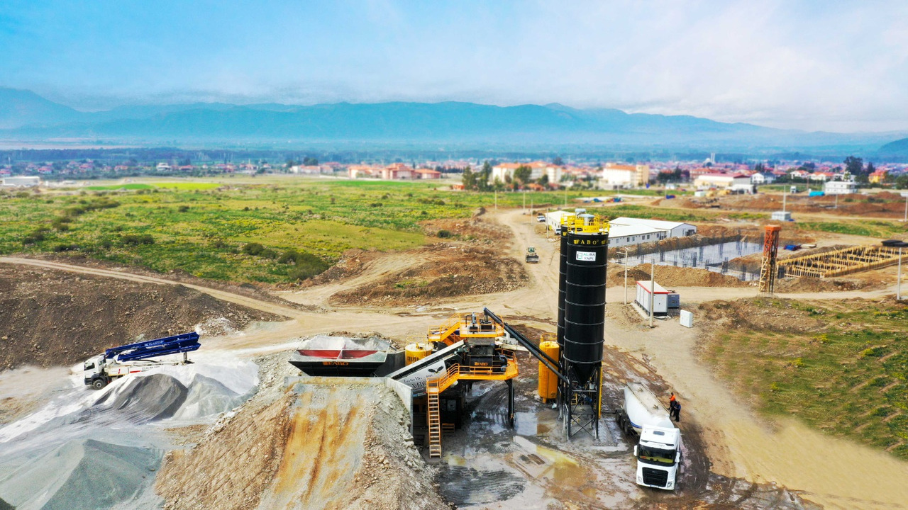 FABO mobile concrete batching plant - Betoniasema: kuva FABO mobile concrete batching plant - Betoniasema FABO mobile concrete batching plant - Betoniasema: kuva FABO mobile concrete batching plant - Betoniasema