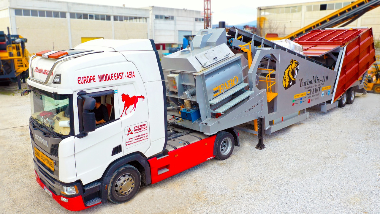 FABO mobile concrete batching plant - Betoniasema: kuva FABO mobile concrete batching plant - Betoniasema FABO mobile concrete batching plant - Betoniasema: kuva FABO mobile concrete batching plant - Betoniasema