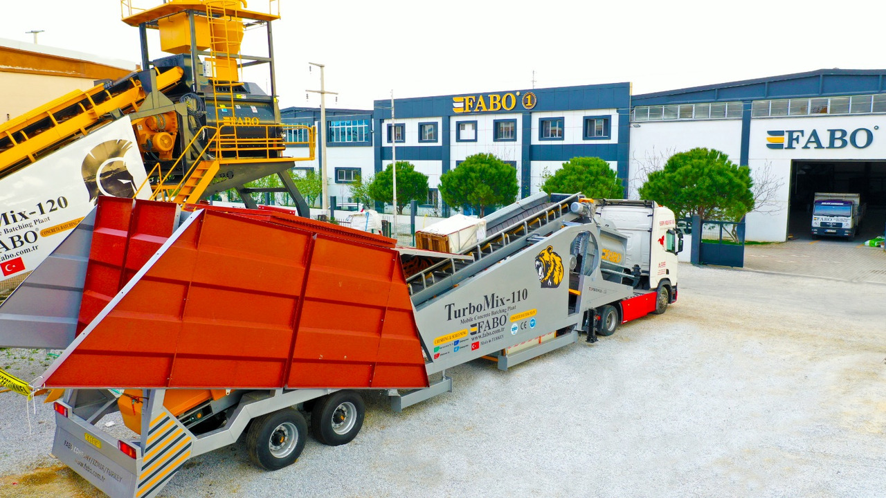 FABO mobile concrete batching plant - Betoniasema: kuva FABO mobile concrete batching plant - Betoniasema FABO mobile concrete batching plant - Betoniasema: kuva FABO mobile concrete batching plant - Betoniasema