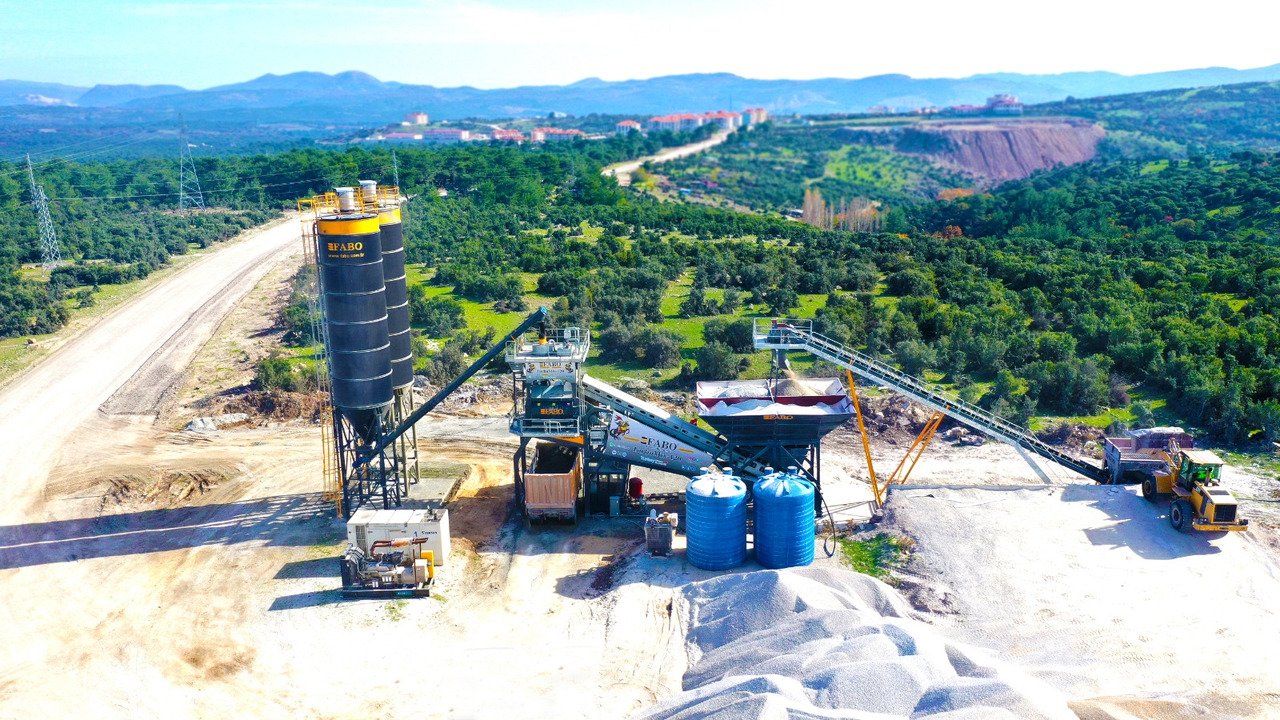 FABO mobile concrete batching plant - Betoniasema: kuva FABO mobile concrete batching plant - Betoniasema FABO mobile concrete batching plant - Betoniasema: kuva FABO mobile concrete batching plant - Betoniasema