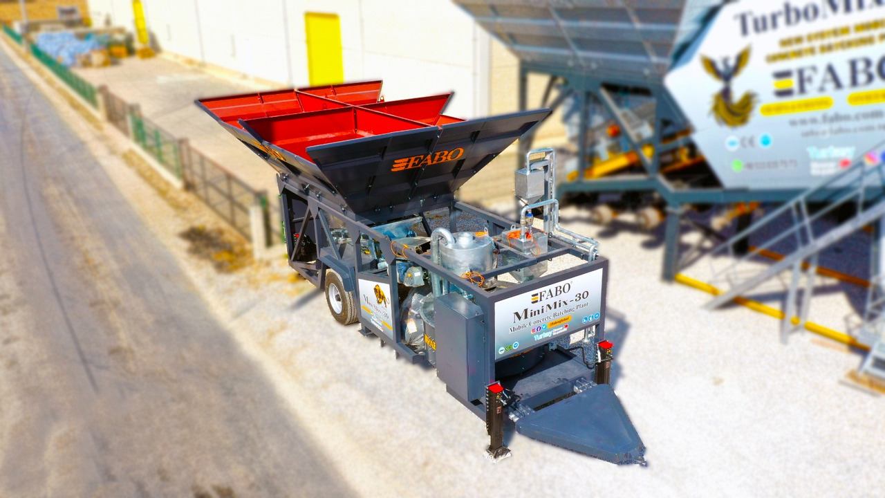 FABO mobile concrete batching plant - Betoniasema: kuva FABO mobile concrete batching plant - Betoniasema FABO mobile concrete batching plant - Betoniasema: kuva FABO mobile concrete batching plant - Betoniasema