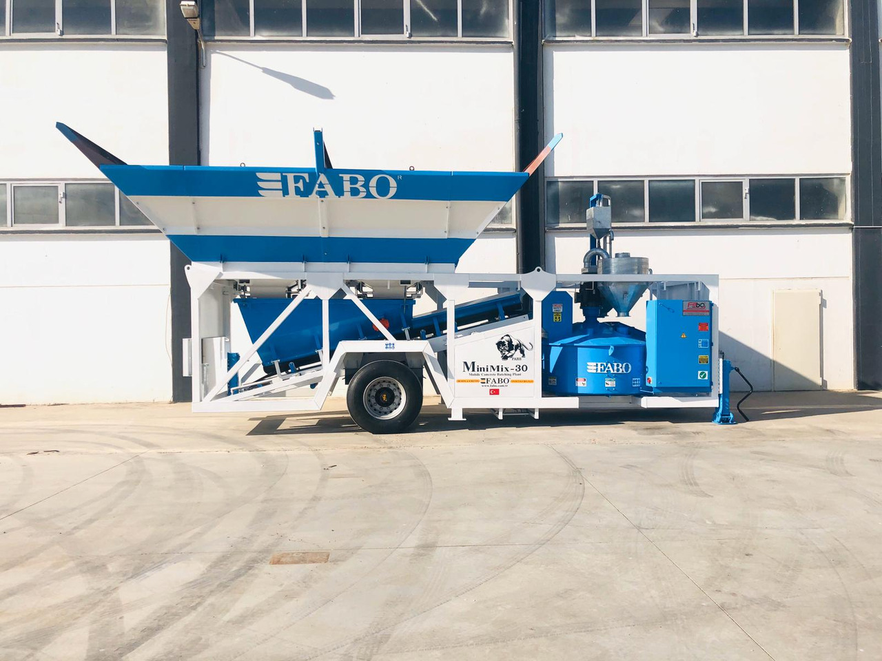 FABO mobile concrete batching plant - Betoniasema: kuva FABO mobile concrete batching plant - Betoniasema FABO mobile concrete batching plant - Betoniasema: kuva FABO mobile concrete batching plant - Betoniasema