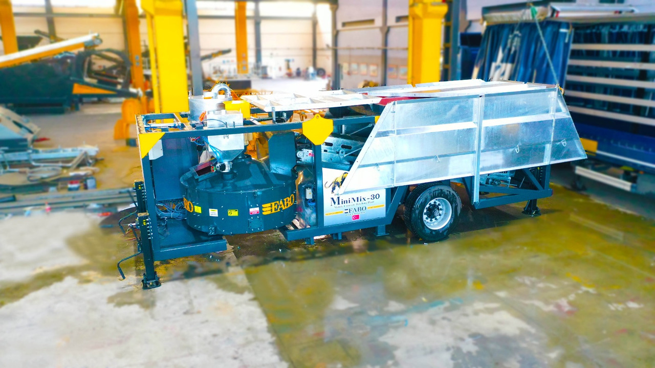 FABO mobile concrete batching plant - Betoniasema: kuva FABO mobile concrete batching plant - Betoniasema FABO mobile concrete batching plant - Betoniasema: kuva FABO mobile concrete batching plant - Betoniasema