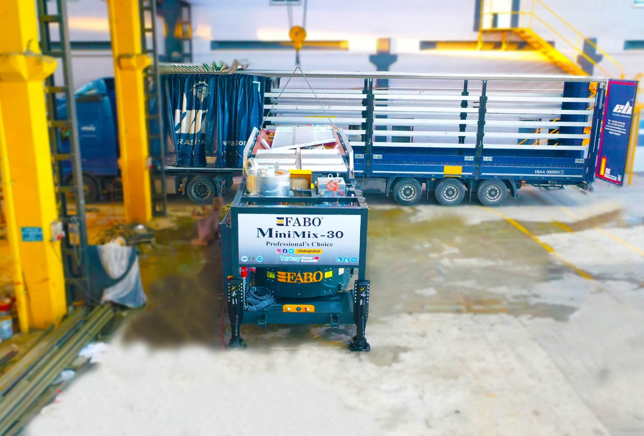 FABO mobile concrete batching plant - Betoniasema: kuva FABO mobile concrete batching plant - Betoniasema FABO mobile concrete batching plant - Betoniasema: kuva FABO mobile concrete batching plant - Betoniasema