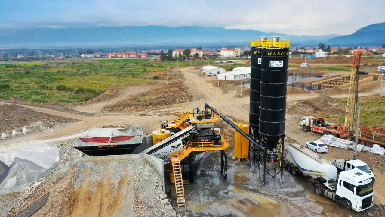 FABO mobile concrete batching plant - Betoniasema: kuva FABO mobile concrete batching plant - Betoniasema FABO mobile concrete batching plant - Betoniasema: kuva FABO mobile concrete batching plant - Betoniasema