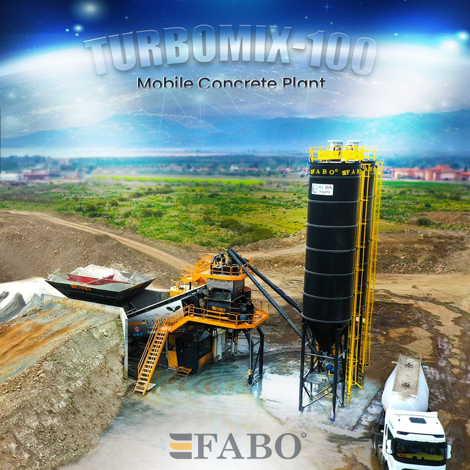 FABO mobile concrete batching plant - Betoniasema: kuva FABO mobile concrete batching plant - Betoniasema FABO mobile concrete batching plant - Betoniasema: kuva FABO mobile concrete batching plant - Betoniasema