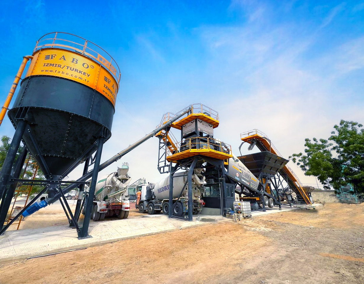 FABO mobile concrete batching plant - Betoniasema: kuva FABO mobile concrete batching plant - Betoniasema FABO mobile concrete batching plant - Betoniasema: kuva FABO mobile concrete batching plant - Betoniasema