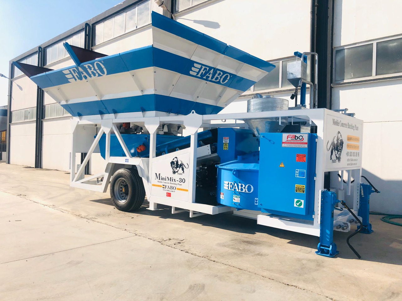 FABO mobile concrete batching plant - Betoniasema: kuva FABO mobile concrete batching plant - Betoniasema FABO mobile concrete batching plant - Betoniasema: kuva FABO mobile concrete batching plant - Betoniasema