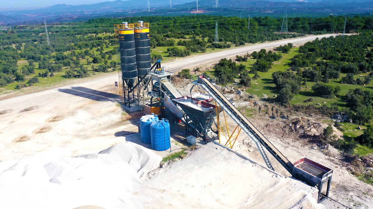 FABO mobile concrete batching plant - Betoniasema: kuva FABO mobile concrete batching plant - Betoniasema FABO mobile concrete batching plant - Betoniasema: kuva FABO mobile concrete batching plant - Betoniasema
