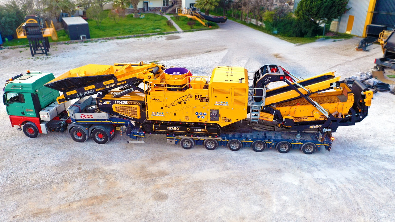 FABO mobile cone crusher - Kartiomurskain: kuva FABO mobile cone crusher - Kartiomurskain FABO mobile cone crusher - Kartiomurskain: kuva FABO mobile cone crusher - Kartiomurskain