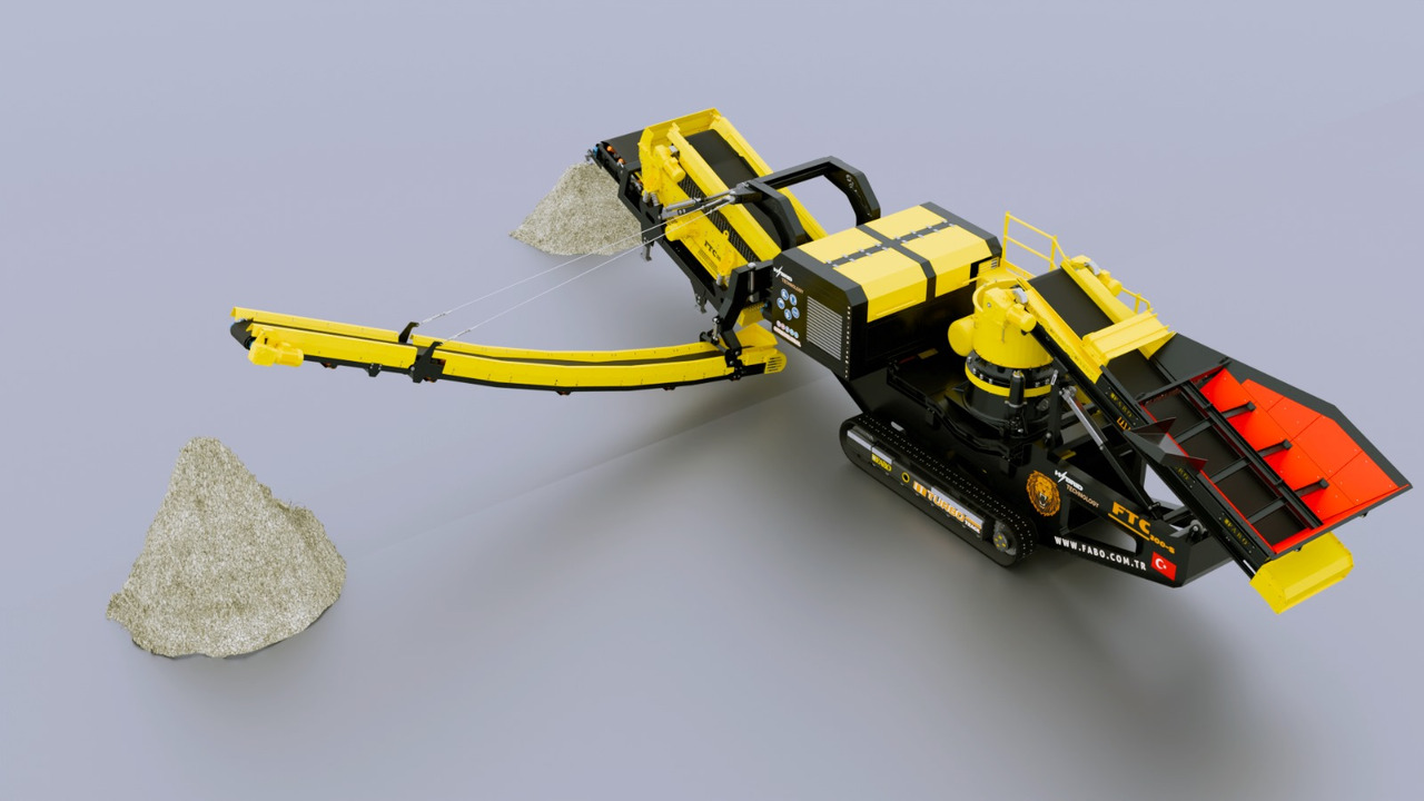 FABO mobile cone crusher - Kartiomurskain: kuva FABO mobile cone crusher - Kartiomurskain FABO mobile cone crusher - Kartiomurskain: kuva FABO mobile cone crusher - Kartiomurskain