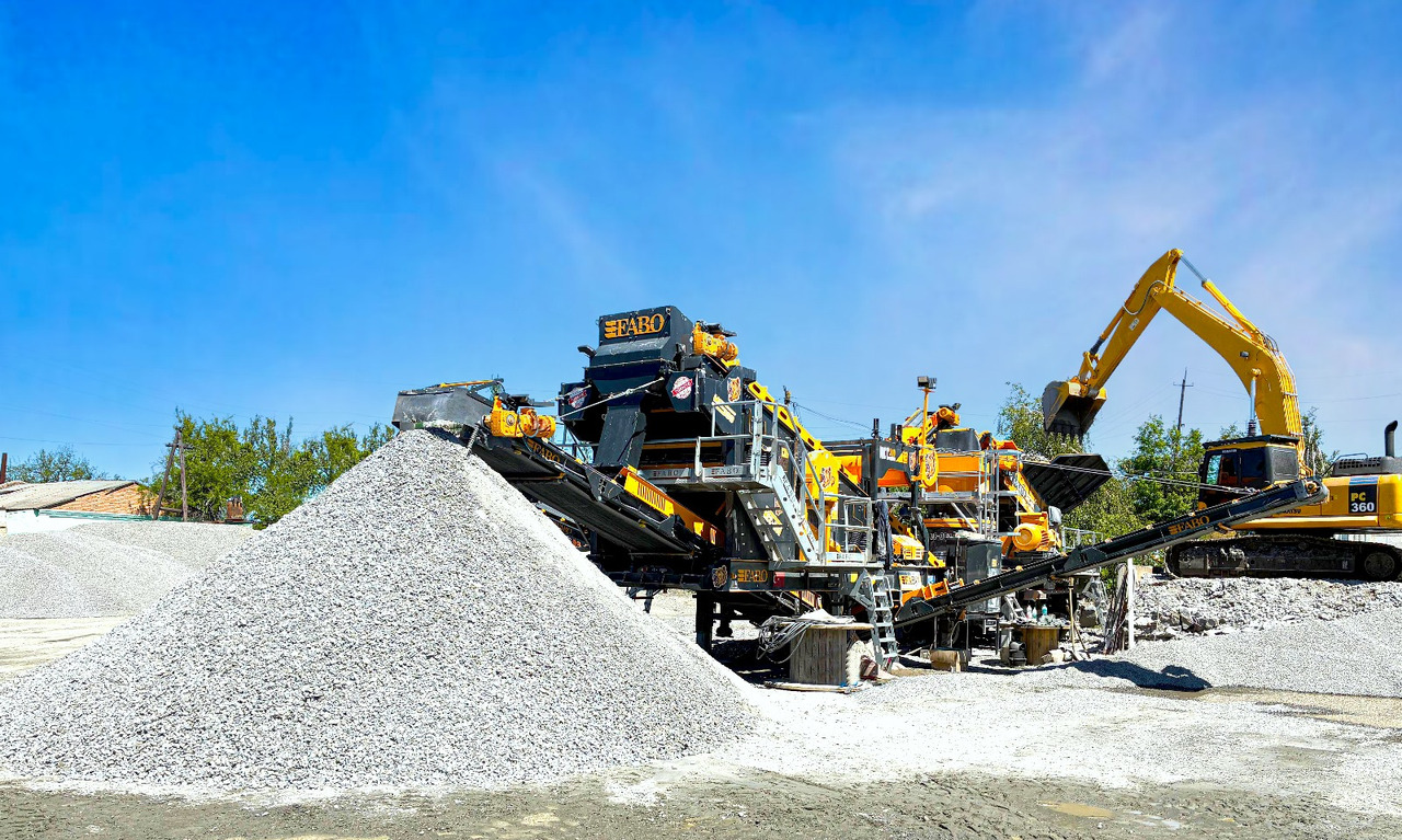 FABO mobile cone crusher - Kartiomurskain: kuva FABO mobile cone crusher - Kartiomurskain FABO mobile cone crusher - Kartiomurskain: kuva FABO mobile cone crusher - Kartiomurskain