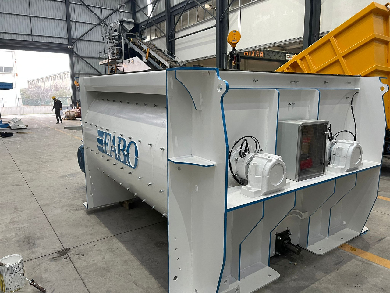 FABO twin shaft mixer - Betonimylly: kuva FABO twin shaft mixer - Betonimylly FABO twin shaft mixer - Betonimylly: kuva FABO twin shaft mixer - Betonimylly