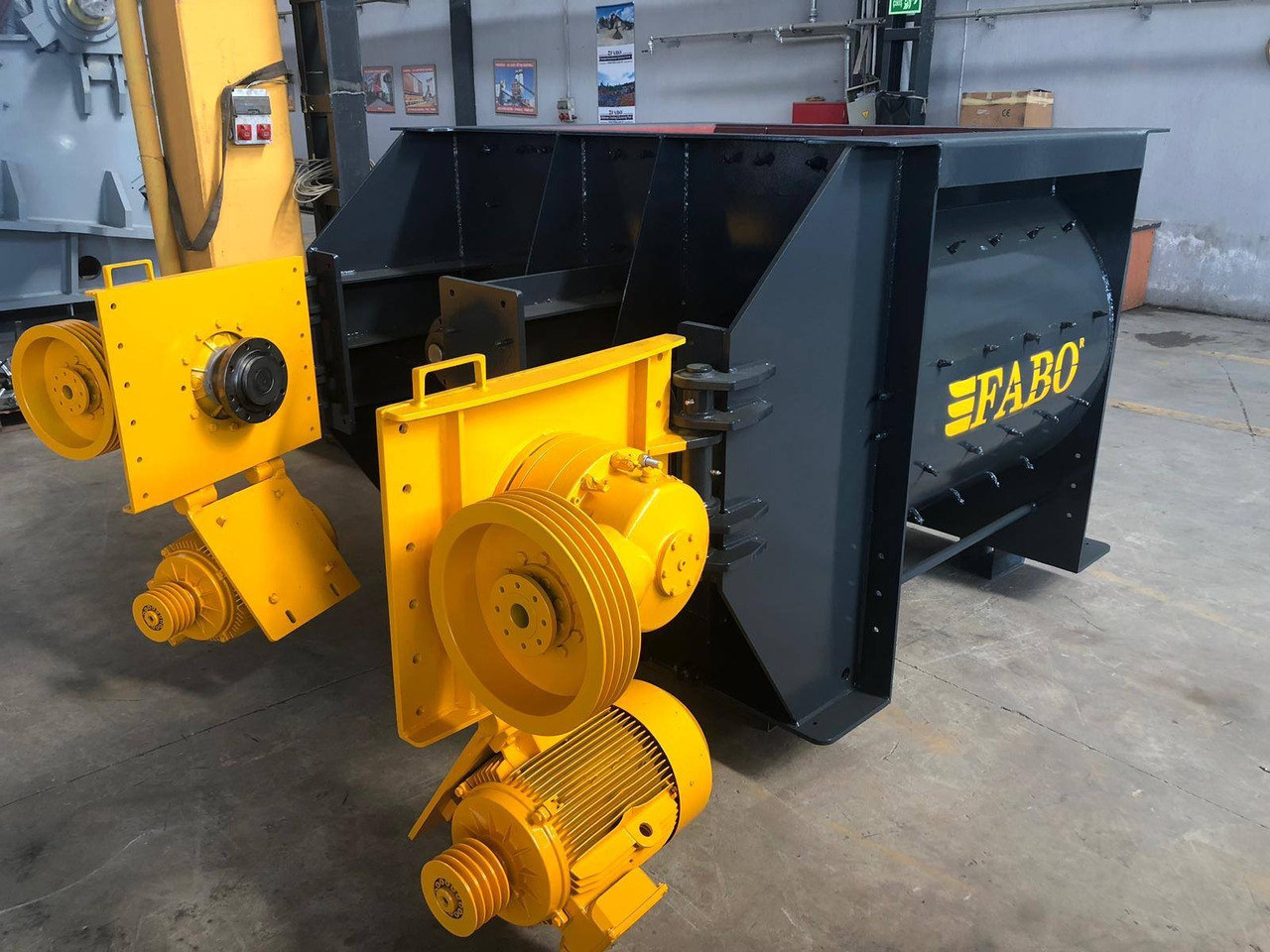 FABO twin shaft mixer - Betonimylly: kuva FABO twin shaft mixer - Betonimylly FABO twin shaft mixer - Betonimylly: kuva FABO twin shaft mixer - Betonimylly