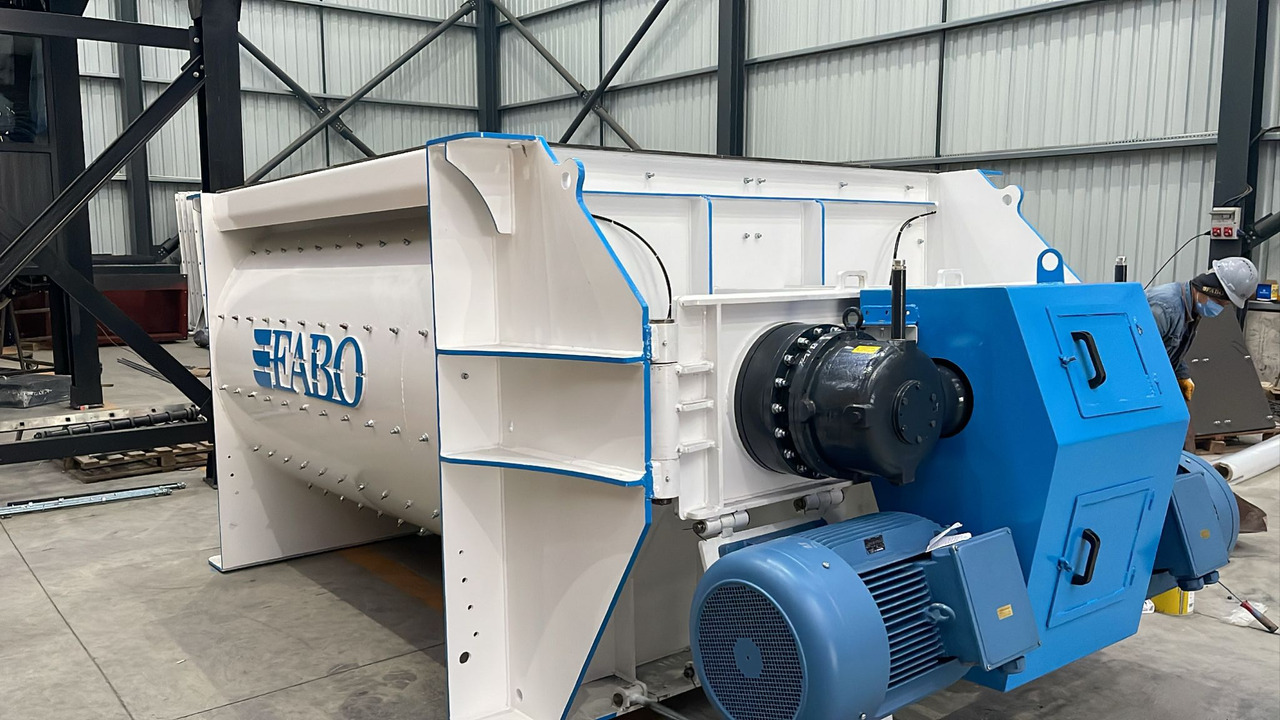 FABO twin shaft mixer - Betonimylly: kuva FABO twin shaft mixer - Betonimylly FABO twin shaft mixer - Betonimylly: kuva FABO twin shaft mixer - Betonimylly
