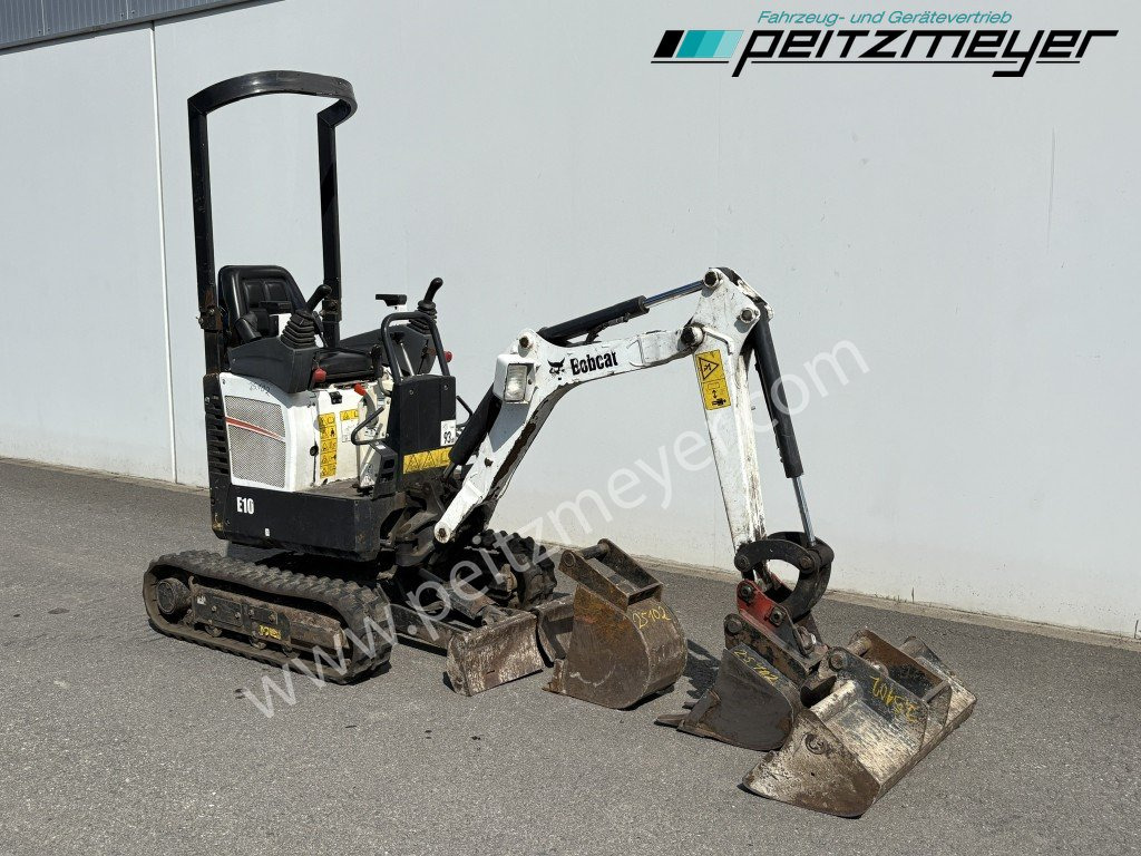 BOBCAT Minibagger E 10 verstellbares Fahrwerk 710 - 1.100 mm, - Minikuormaaja: kuva BOBCAT Minibagger E 10 verstellbares Fahrwerk 710 - 1.100 mm, - Minikuormaaja BOBCAT Minibagger E 10 verstellbares Fahrwerk 710 - 1.100 mm, - Minikuormaaja: kuva BOBCAT Minibagger E 10 verstellbares Fahrwerk 710 - 1.100 mm, - Minikuormaaja
