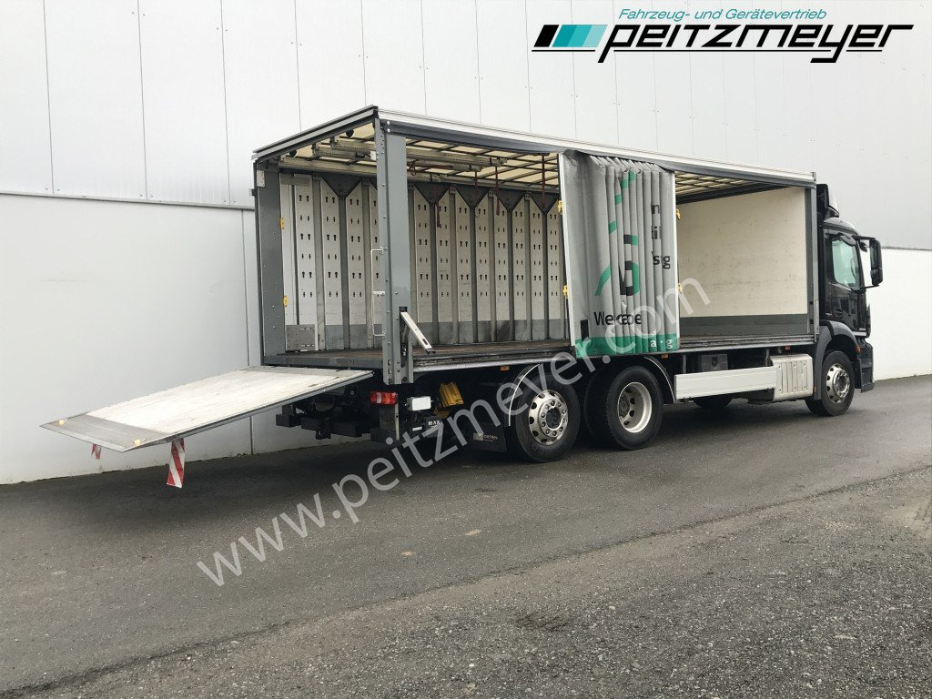 MERCEDES-BENZ Antos 2543 LL Ewers Getränke Retarder, 2 x AHK, LBW 2 t., Lenkachse - Juomien kuljetukseen kuorma-auto: kuva MERCEDES-BENZ Antos 2543 LL Ewers Getränke Retarder, 2 x AHK, LBW 2 t., Lenkachse - Juomien kuljetukseen kuorma-auto MERCEDES-BENZ Antos 2543 LL Ewers Getränke Retarder, 2 x AHK, LBW 2 t., Lenkachse - Juomien kuljetukseen kuorma-auto: kuva MERCEDES-BENZ Antos 2543 LL Ewers Getränke Retarder, 2 x AHK, LBW 2 t., Lenkachse - Juomien kuljetukseen kuorma-auto