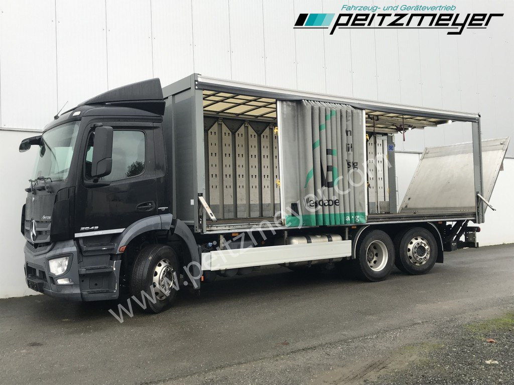MERCEDES-BENZ Antos 2543 LL Ewers Getränke Retarder, 2 x AHK, LBW 2 t., Lenkachse - Juomien kuljetukseen kuorma-auto: kuva MERCEDES-BENZ Antos 2543 LL Ewers Getränke Retarder, 2 x AHK, LBW 2 t., Lenkachse - Juomien kuljetukseen kuorma-auto MERCEDES-BENZ Antos 2543 LL Ewers Getränke Retarder, 2 x AHK, LBW 2 t., Lenkachse - Juomien kuljetukseen kuorma-auto: kuva MERCEDES-BENZ Antos 2543 LL Ewers Getränke Retarder, 2 x AHK, LBW 2 t., Lenkachse - Juomien kuljetukseen kuorma-auto