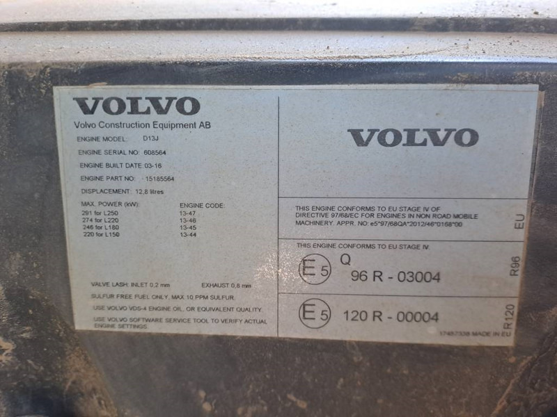 Pyöräkuormaaja Volvo L 150 H: kuva Pyöräkuormaaja Volvo L 150 H