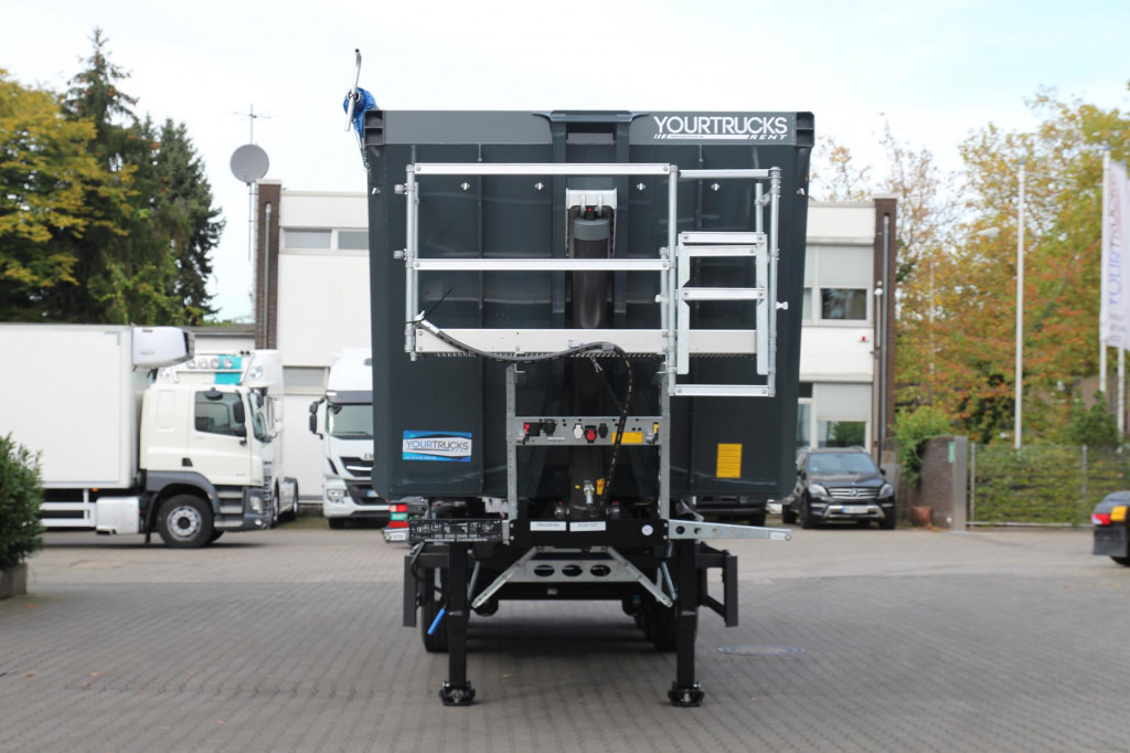 Kippiauto puoliperävaunu SCHMITZ Kipper Alukastenmulde 54m³ Kombitür Miete-Rent: kuva Kippiauto puoliperävaunu SCHMITZ Kipper Alukastenmulde 54m³ Kombitür Miete-Rent