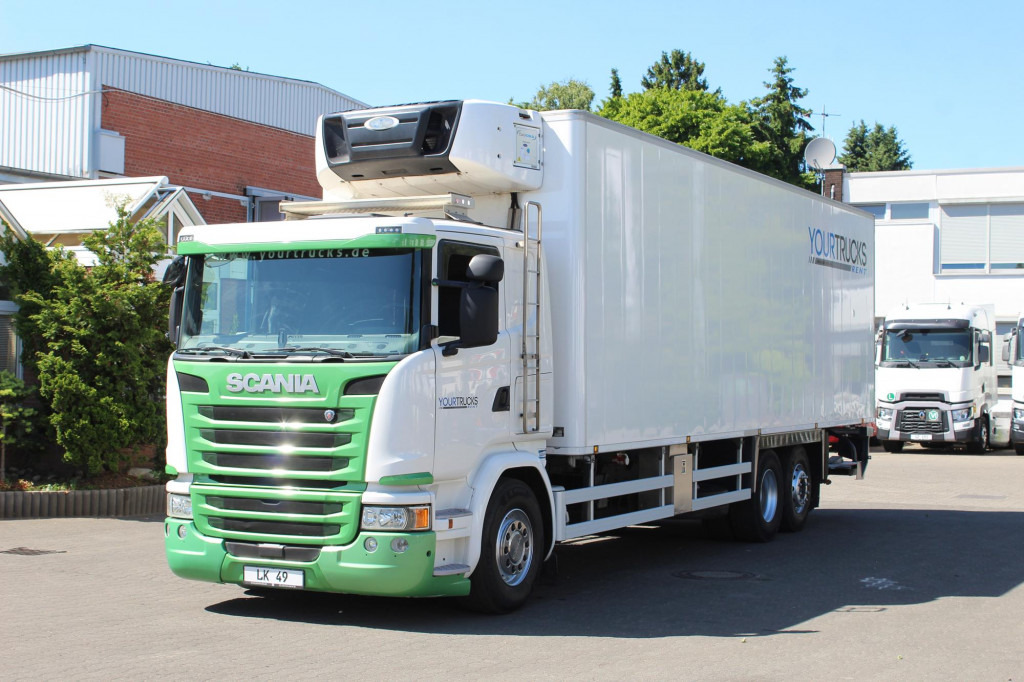 Scania G410 E5 CS 1150-12 MT Strom LBW Lenkachse - Refrigeraattori kuorma-auto: kuva Scania G410 E5 CS 1150-12 MT Strom LBW Lenkachse - Refrigeraattori kuorma-auto Scania G410 E5 CS 1150-12 MT Strom LBW Lenkachse - Refrigeraattori kuorma-auto: kuva Scania G410 E5 CS 1150-12 MT Strom LBW Lenkachse - Refrigeraattori kuorma-auto