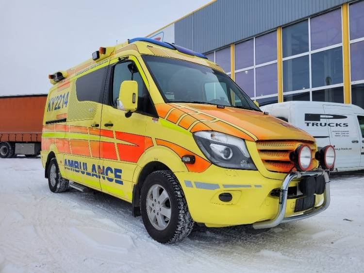 MERCEDES – BENZ SPRINTER AMBULANCE (TAMLANS) KLIMA, 11.2016, EURO 6 - Ambulanssi: kuva MERCEDES – BENZ SPRINTER AMBULANCE (TAMLANS) KLIMA, 11.2016, EURO 6 - Ambulanssi MERCEDES – BENZ SPRINTER AMBULANCE (TAMLANS) KLIMA, 11.2016, EURO 6 - Ambulanssi: kuva MERCEDES – BENZ SPRINTER AMBULANCE (TAMLANS) KLIMA, 11.2016, EURO 6 - Ambulanssi