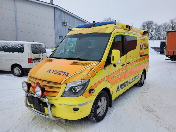 MERCEDES – BENZ SPRINTER AMBULANCE (TAMLANS) KLIMA, 11.2016, EURO 6 - Ambulanssi: kuva MERCEDES – BENZ SPRINTER AMBULANCE (TAMLANS) KLIMA, 11.2016, EURO 6 - Ambulanssi MERCEDES – BENZ SPRINTER AMBULANCE (TAMLANS) KLIMA, 11.2016, EURO 6 - Ambulanssi: kuva MERCEDES – BENZ SPRINTER AMBULANCE (TAMLANS) KLIMA, 11.2016, EURO 6 - Ambulanssi
