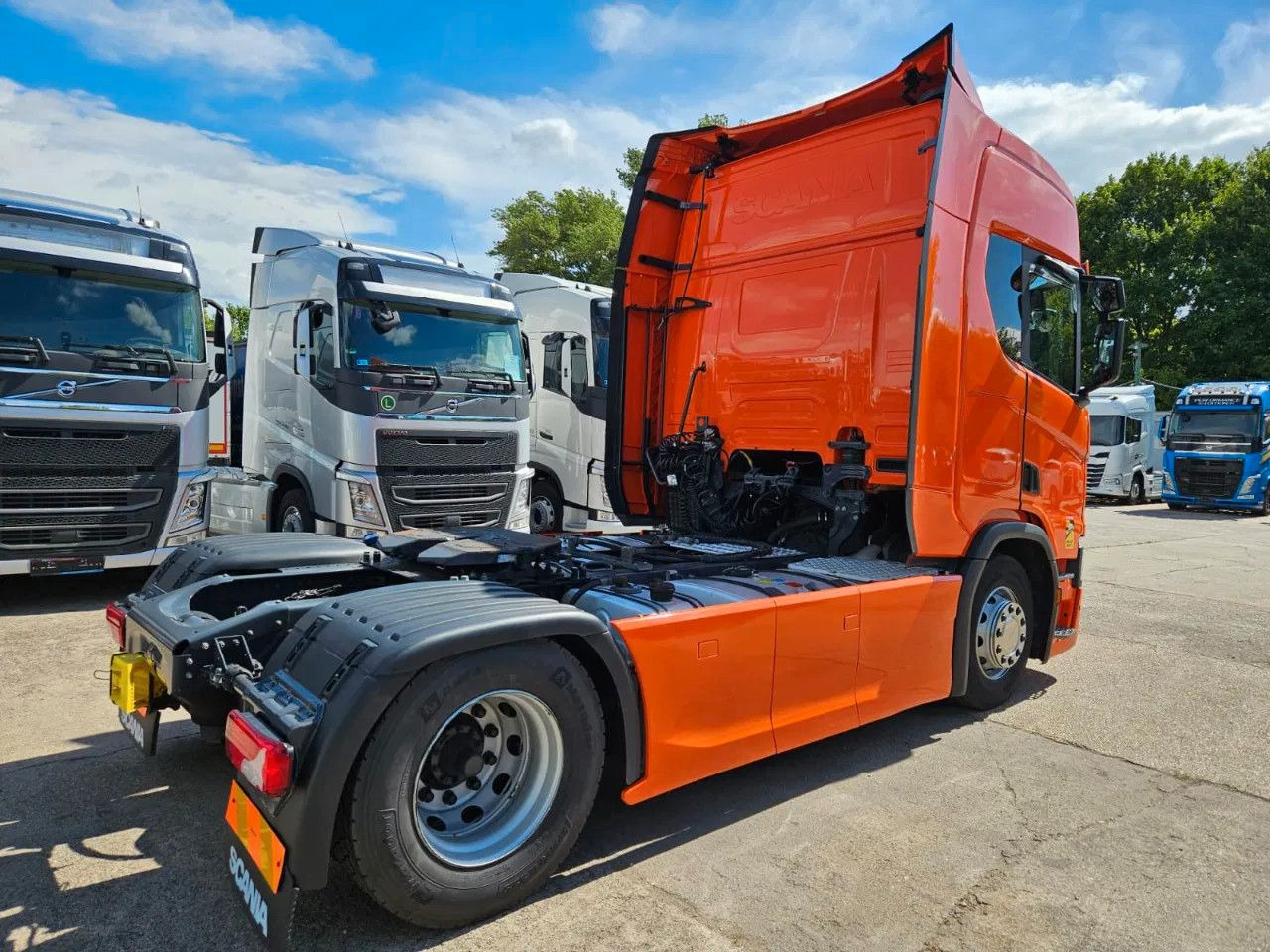 Scania R450 PTO, Standklima, Navi, New Smart2 tachograp - Vetopöytäauto: kuva Scania R450 PTO, Standklima, Navi, New Smart2 tachograp - Vetopöytäauto Scania R450 PTO, Standklima, Navi, New Smart2 tachograp - Vetopöytäauto: kuva Scania R450 PTO, Standklima, Navi, New Smart2 tachograp - Vetopöytäauto