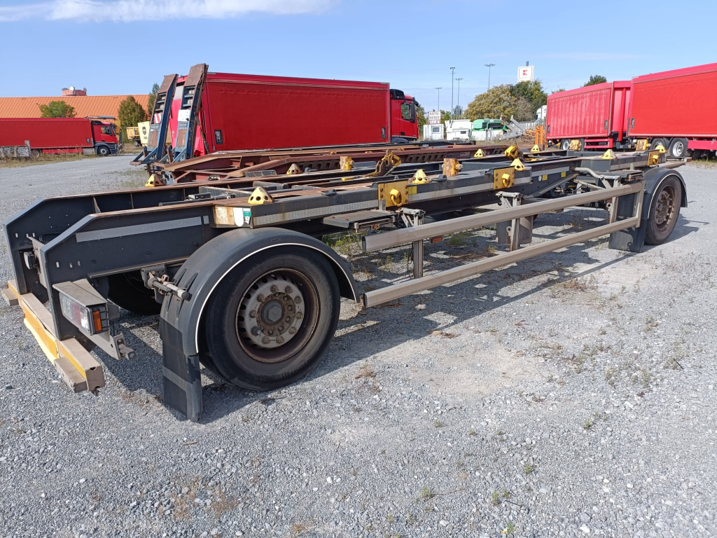 HUEFFERMANN Anhänger für Absetzmulden HMA 18.76 LS Containeranhänger - Konttialus/ Vaihtokuormatilat perävaunu: kuva HUEFFERMANN Anhänger für Absetzmulden HMA 18.76 LS Containeranhänger - Konttialus/ Vaihtokuormatilat perävaunu HUEFFERMANN Anhänger für Absetzmulden HMA 18.76 LS Containeranhänger - Konttialus/ Vaihtokuormatilat perävaunu: kuva HUEFFERMANN Anhänger für Absetzmulden HMA 18.76 LS Containeranhänger - Konttialus/ Vaihtokuormatilat perävaunu