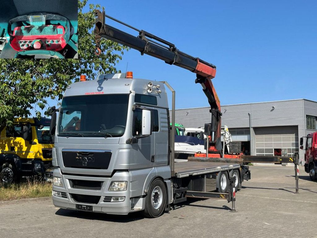 MAN TG-X 26.400 6x2 Pritsche Heckkran Palfinger 3400 - Nosturiauto: kuva MAN TG-X 26.400 6x2 Pritsche Heckkran Palfinger 3400 - Nosturiauto MAN TG-X 26.400 6x2 Pritsche Heckkran Palfinger 3400 - Nosturiauto: kuva MAN TG-X 26.400 6x2 Pritsche Heckkran Palfinger 3400 - Nosturiauto