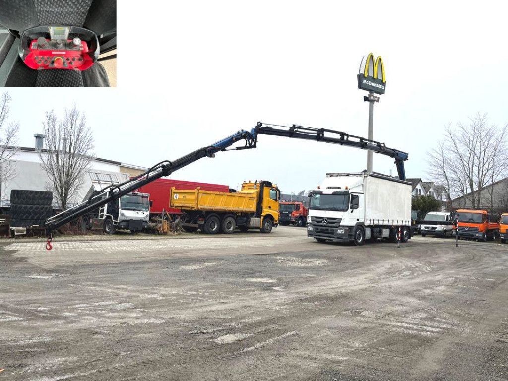 Mercedes-Benz Actros 2541 L6x2 Pritsche Heckkran 34m/to, Jib, - Nosturiauto, Pressukapelli kuorma-auto: kuva Mercedes-Benz Actros 2541 L6x2 Pritsche Heckkran 34m/to, Jib, - Nosturiauto, Pressukapelli kuorma-auto Mercedes-Benz Actros 2541 L6x2 Pritsche Heckkran 34m/to, Jib, - Nosturiauto, Pressukapelli kuorma-auto: kuva Mercedes-Benz Actros 2541 L6x2 Pritsche Heckkran 34m/to, Jib, - Nosturiauto, Pressukapelli kuorma-auto
