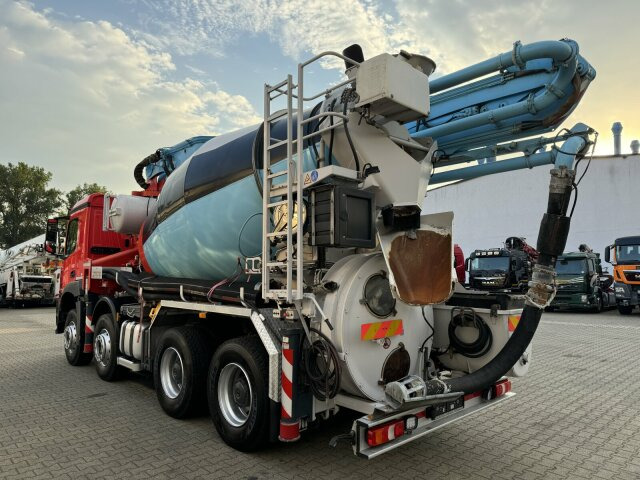 Kuljetuspumppu Mercedes-Benz AROCS 3243 8x4 Euro 6 Pumi Putzmeister TMM 24-3: kuva Kuljetuspumppu Mercedes-Benz AROCS 3243 8x4 Euro 6 Pumi Putzmeister TMM 24-3