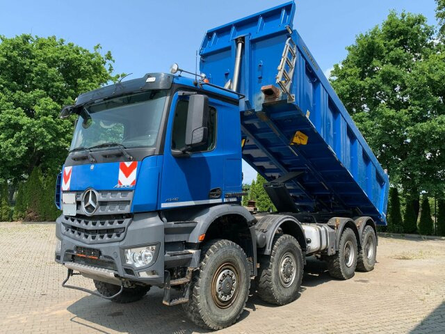 Mercedes-Benz AROCS 4145 8x8 EURO6 Muldenkipper - Kippiauto kuorma-auto: kuva Mercedes-Benz AROCS 4145 8x8 EURO6 Muldenkipper - Kippiauto kuorma-auto Mercedes-Benz AROCS 4145 8x8 EURO6 Muldenkipper - Kippiauto kuorma-auto: kuva Mercedes-Benz AROCS 4145 8x8 EURO6 Muldenkipper - Kippiauto kuorma-auto