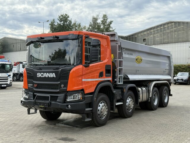 Scania P 420 8x4 Kipper Meiller 18,5m3 Euro 6 - Kippilava-auto: kuva Scania P 420 8x4 Kipper Meiller 18,5m3 Euro 6 - Kippilava-auto Scania P 420 8x4 Kipper Meiller 18,5m3 Euro 6 - Kippilava-auto: kuva Scania P 420 8x4 Kipper Meiller 18,5m3 Euro 6 - Kippilava-auto