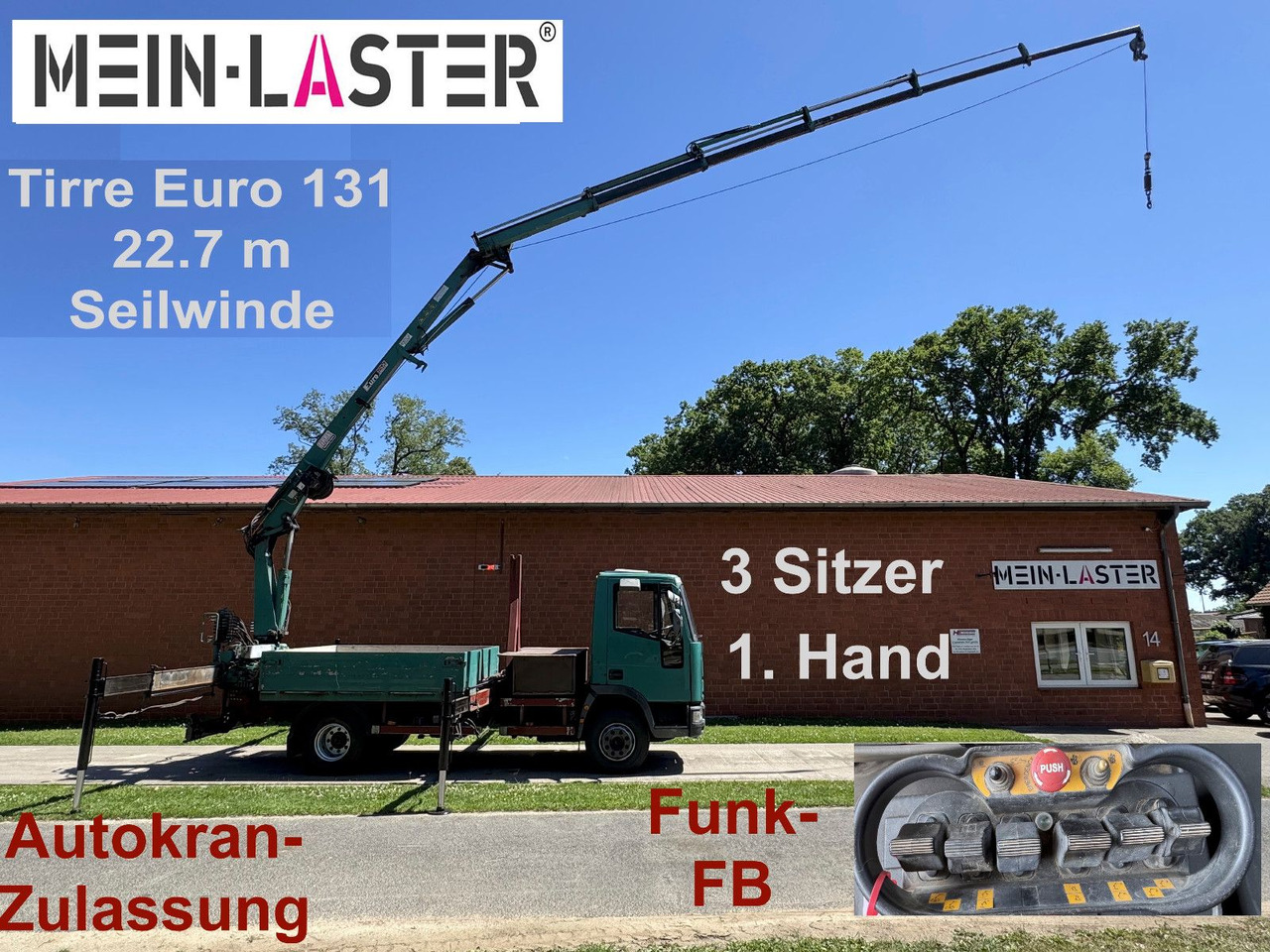 Iveco ML 80 E 15 Tirre 131 22.7 m Funk + Seilwinde - Nosturiauto: kuva Iveco ML 80 E 15 Tirre 131 22.7 m Funk + Seilwinde - Nosturiauto Iveco ML 80 E 15 Tirre 131 22.7 m Funk + Seilwinde - Nosturiauto: kuva Iveco ML 80 E 15 Tirre 131 22.7 m Funk + Seilwinde - Nosturiauto