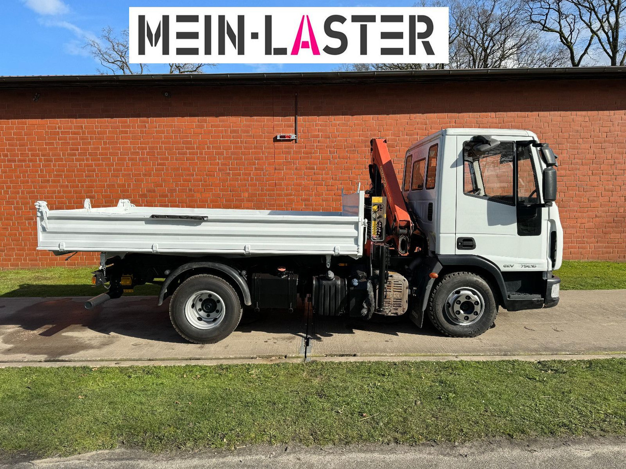 Iveco ML75E16 3 S-Kipper Kran PK 9,4m-550 kg Greifer - Kippilava-auto: kuva Iveco ML75E16 3 S-Kipper Kran PK 9,4m-550 kg Greifer - Kippilava-auto Iveco ML75E16 3 S-Kipper Kran PK 9,4m-550 kg Greifer - Kippilava-auto: kuva Iveco ML75E16 3 S-Kipper Kran PK 9,4m-550 kg Greifer - Kippilava-auto