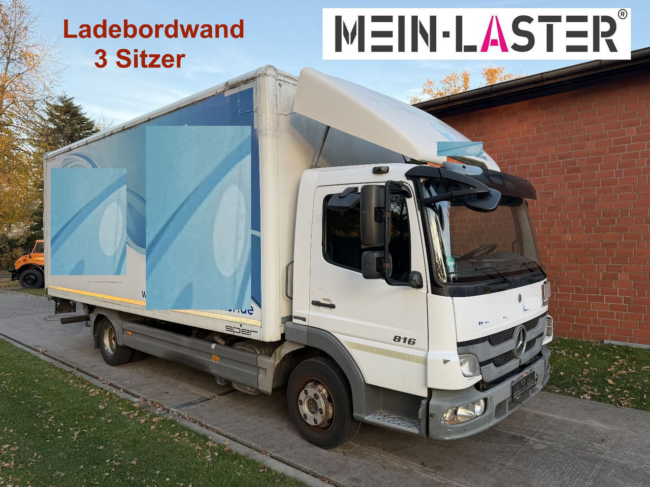 Mercedes-Benz Atego 816 LBW Klima 3 Sitzer - Jakeluauto: kuva Mercedes-Benz Atego 816 LBW Klima 3 Sitzer - Jakeluauto Mercedes-Benz Atego 816 LBW Klima 3 Sitzer - Jakeluauto: kuva Mercedes-Benz Atego 816 LBW Klima 3 Sitzer - Jakeluauto